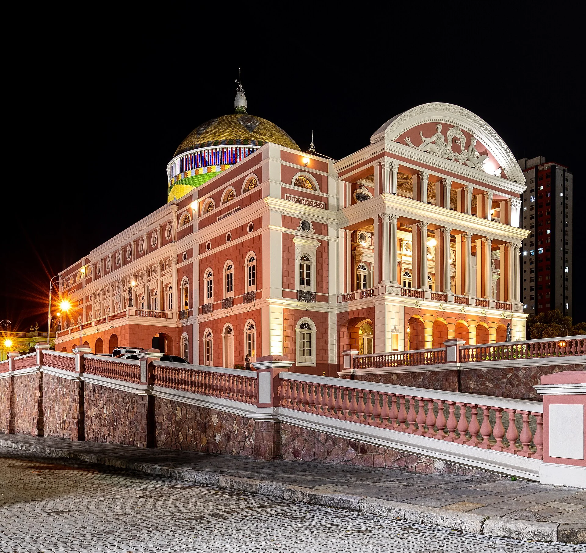 Teatro Amazonas in Manaus in northern Brazil.